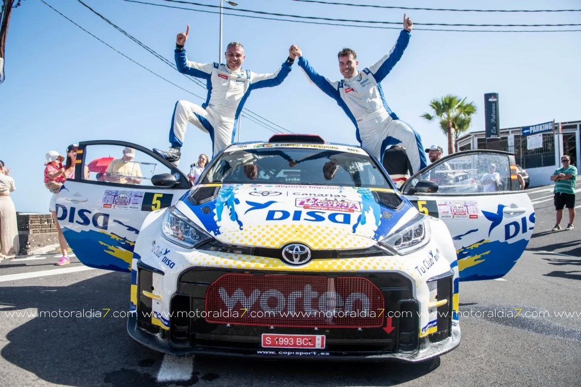 Enrique Cruz y Yeray Mujica virtuales campeones del CCRA 2025