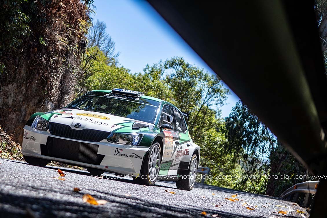 Armide Martín vuelve a ganar el Rally Villa de Teror