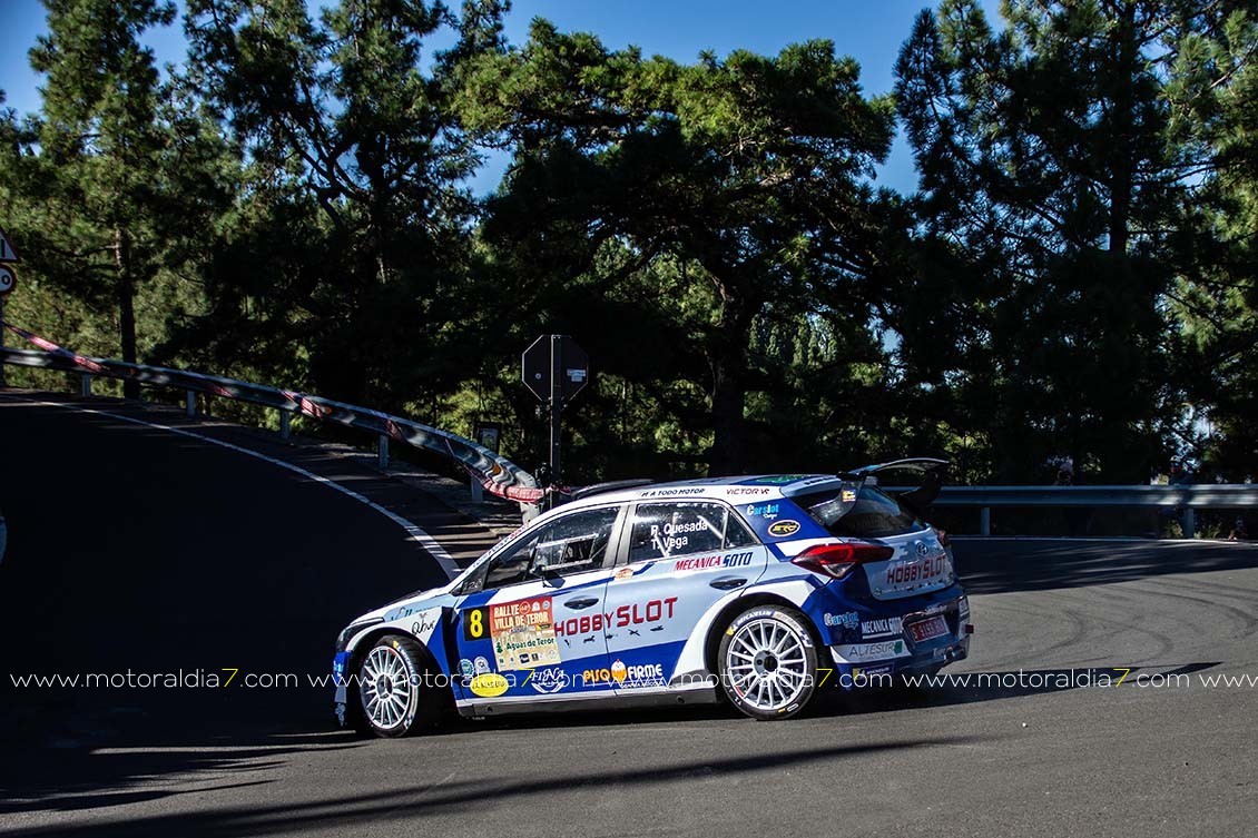 Armide Martín vuelve a ganar el Rally Villa de Teror