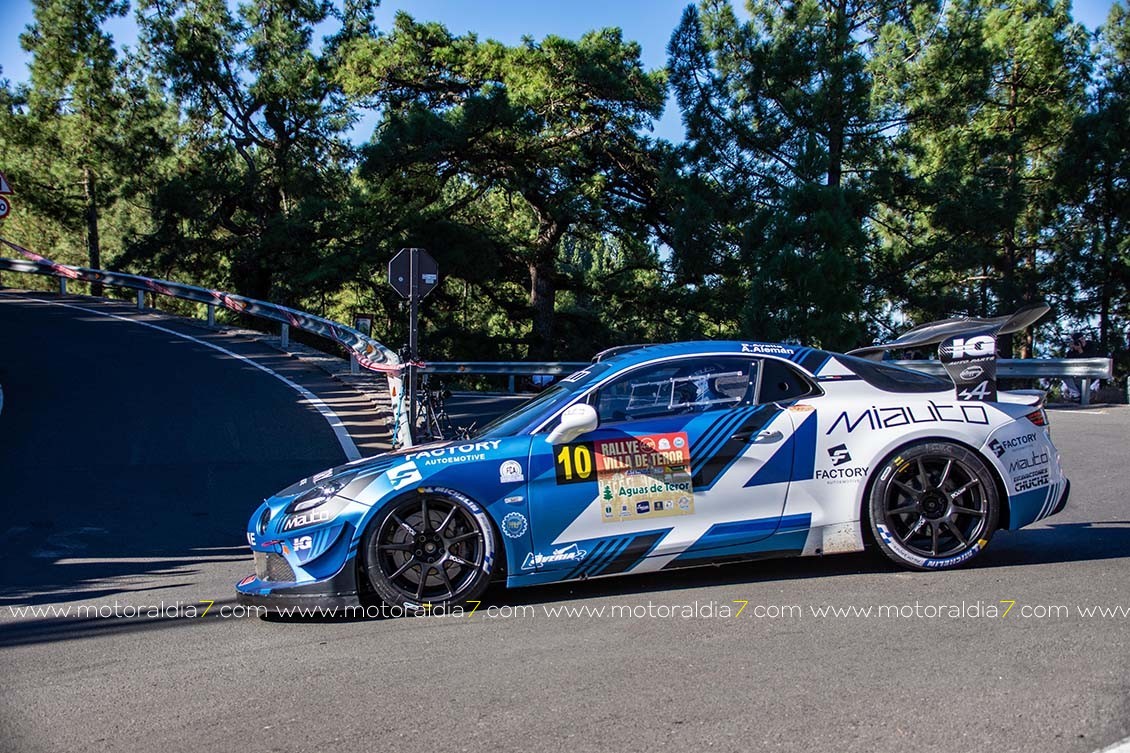 Armide Martín vuelve a ganar el Rally Villa de Teror