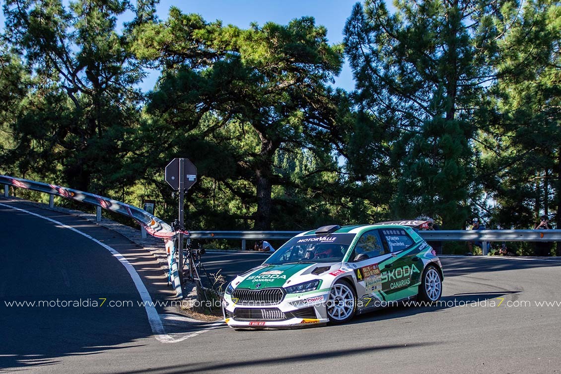 Armide Martín vuelve a ganar el Rally Villa de Teror