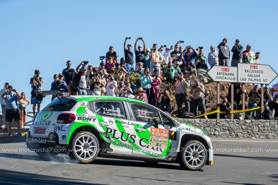 Yeray Lemes se escapa al frente del Provincial