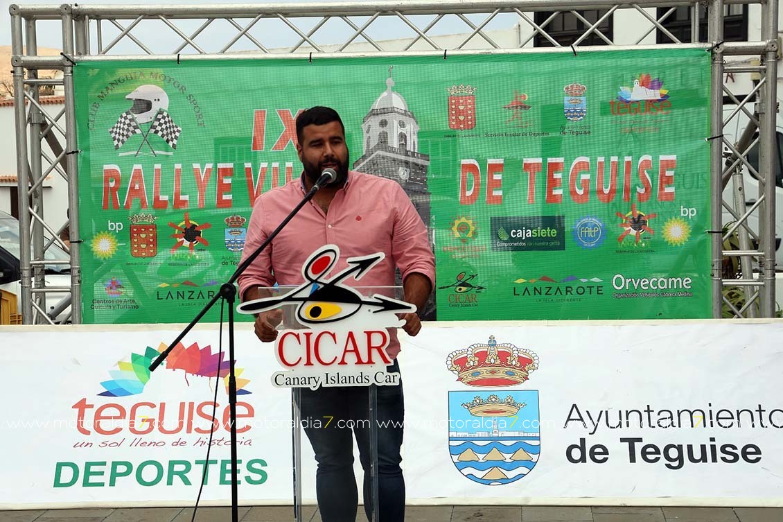 El IX Rally Villa de Teguise con 43 equipos