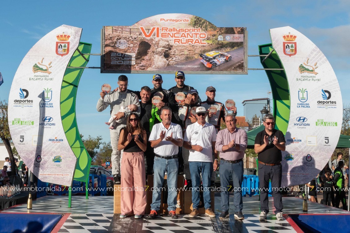 Almeida y León, victoria en el VI Rallysprint Encanto Rural