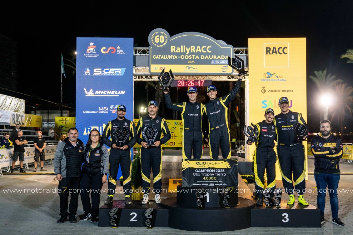 Francisco Puertas, campeón del Clio Trophy Spain Tierra