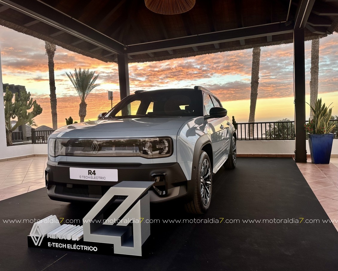 Renault 4, icono eléctrico ya en Canarias