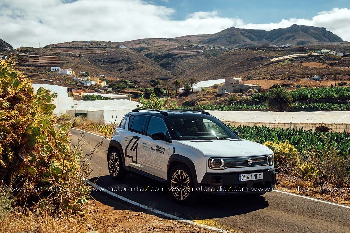 Renault 4, icono eléctrico ya en Canarias