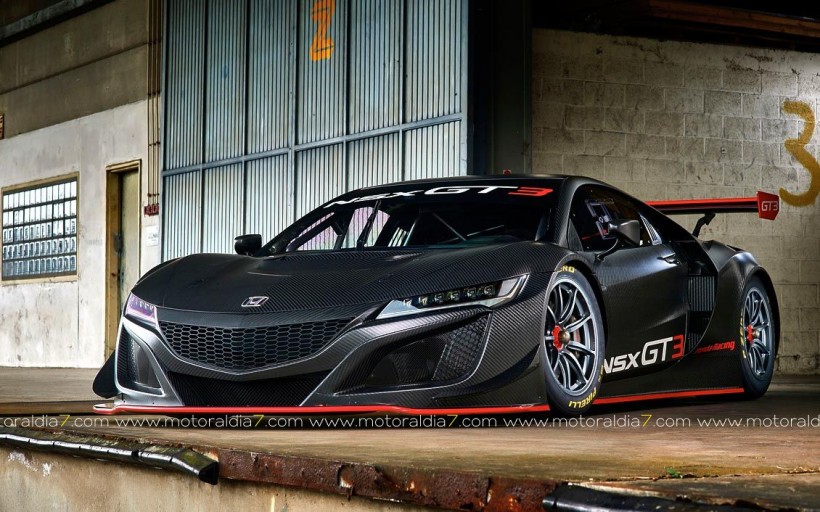 NSX GT3 para competición