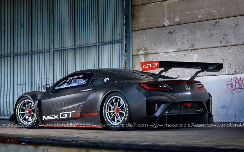 NSX GT3 para competición