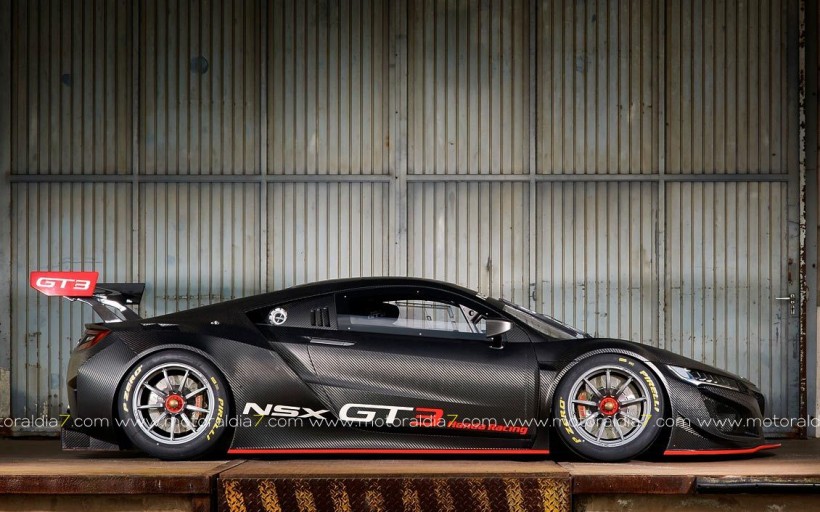 NSX GT3 para competición
