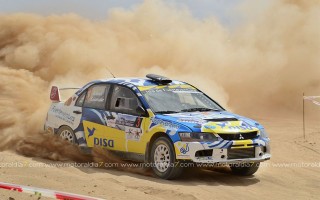 Jorge Del Cid y Nerea Odriozola ganadores en el Rally Isla de Los Volcanes