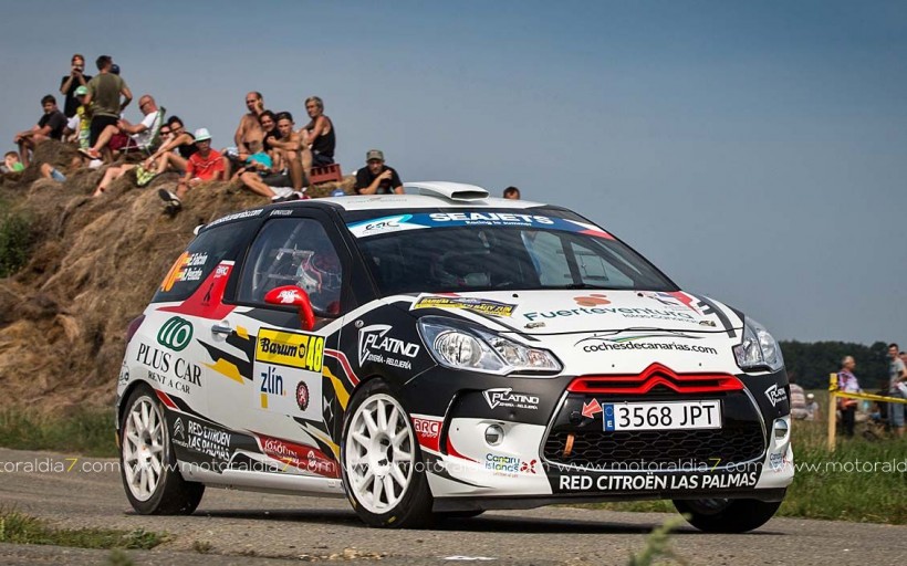 Pleno de Falcon y Peñate en el Barum Rally