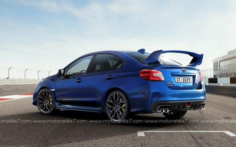 Llega el nuevo Subaru WRX STI 2018