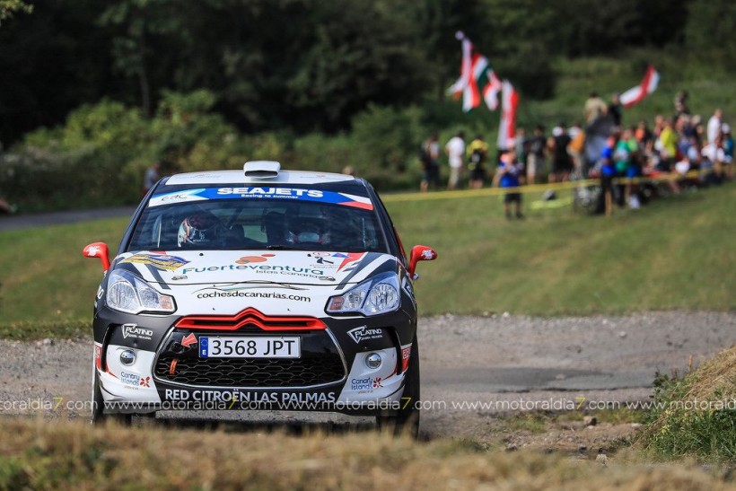 Falcón y Peñate en el Rally di Roma Capitale