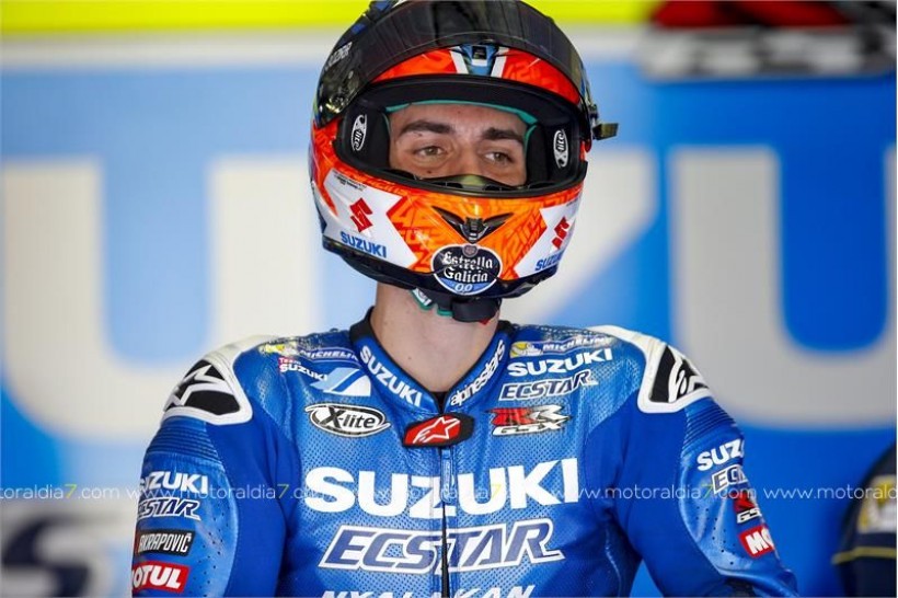 Alex Rins se lesiona