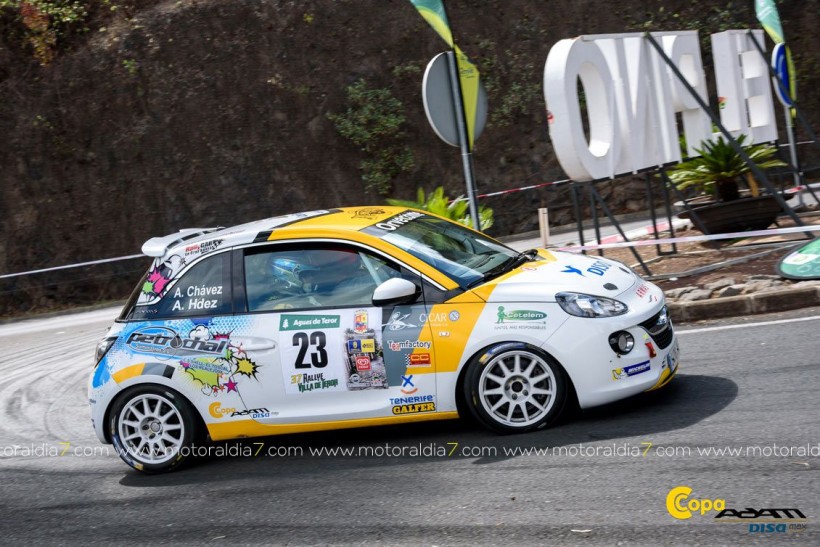 El 43º Rally Orvecame Isla de Tenerife, cita obligada para la Copa Adam DISAmax