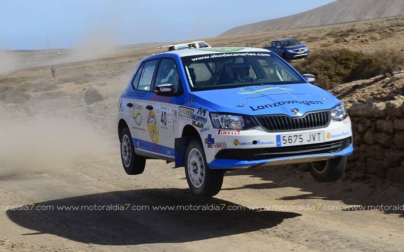  Daniel y Alexis Santana, victoria y liderato en La Oliva