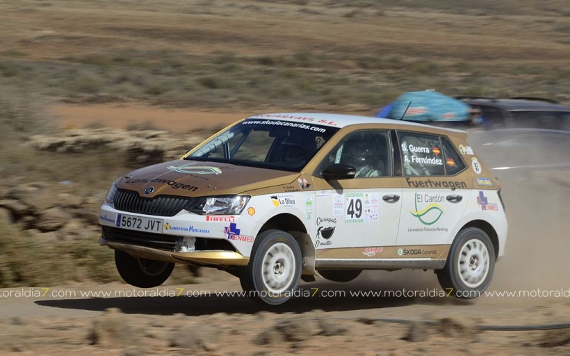  Daniel y Alexis Santana, victoria y liderato en La Oliva