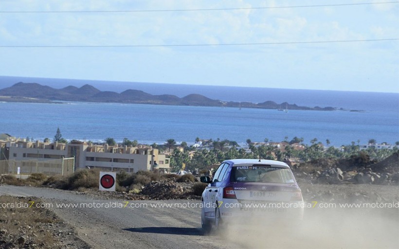  Daniel y Alexis Santana, victoria y liderato en La Oliva
