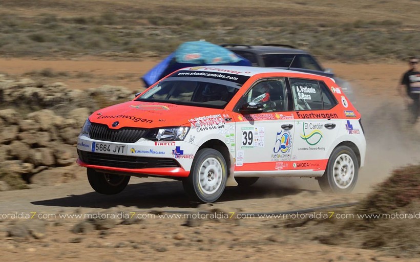  Daniel y Alexis Santana, victoria y liderato en La Oliva