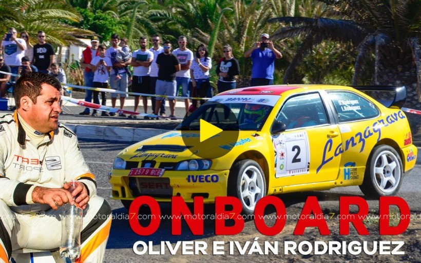 Oliver Rodríguez e Iván Rodríguez | 39º Rally Orvecame Isla de Lanzarote