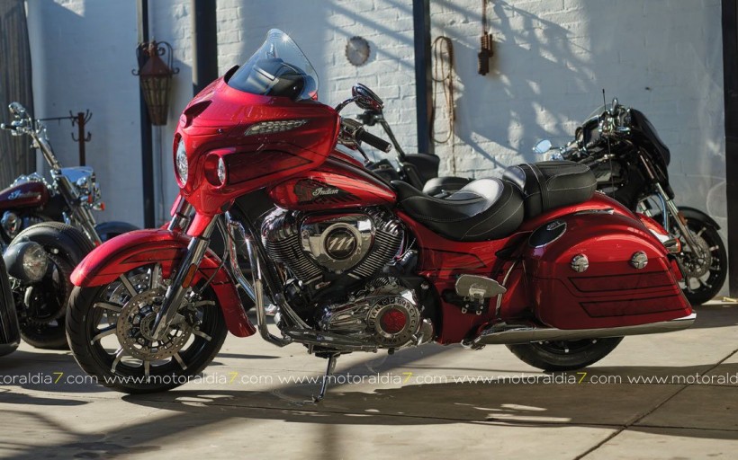 La referencia del estilo bagger, Chieftain Elite 2017