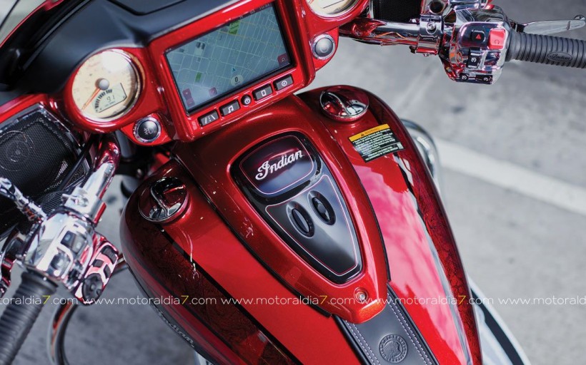 La referencia del estilo bagger, Chieftain Elite 2017