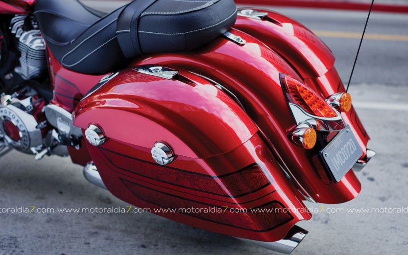 La referencia del estilo bagger, Chieftain Elite 2017