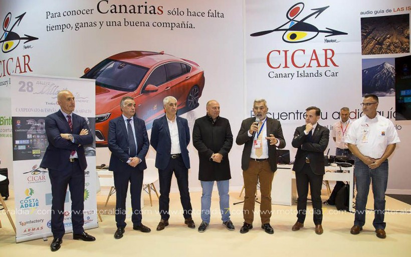 Presentado el cartel del 28º Rally Villa de Adeje BP Tenerife Trofeo Cicar.