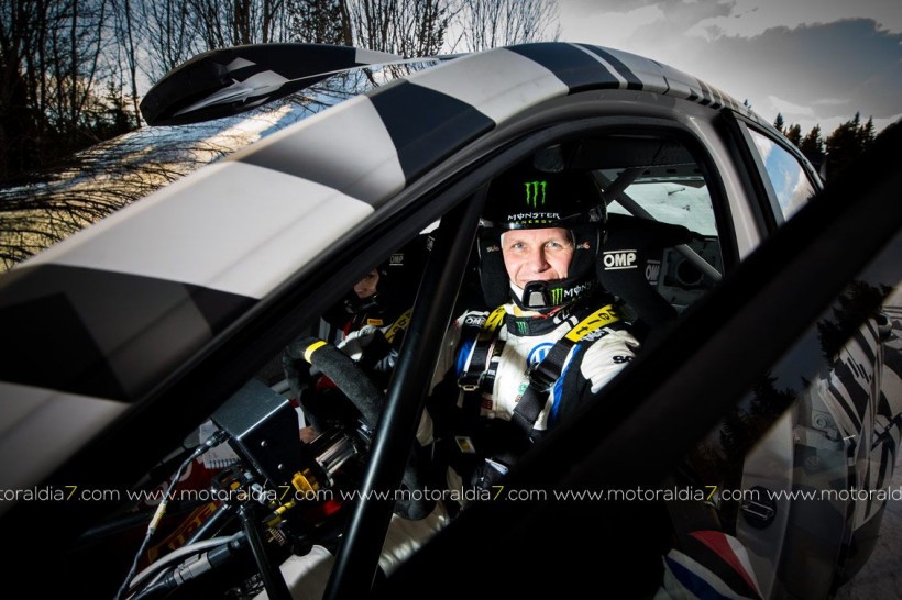 Petter Solberg con el Polo R5