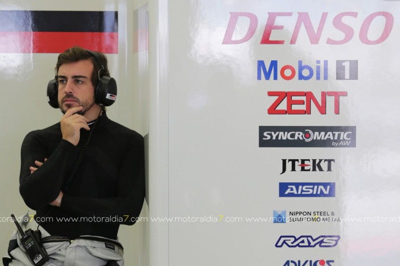 Fernando Alonso con TOYOTA en Le Mans y varias pruebas más