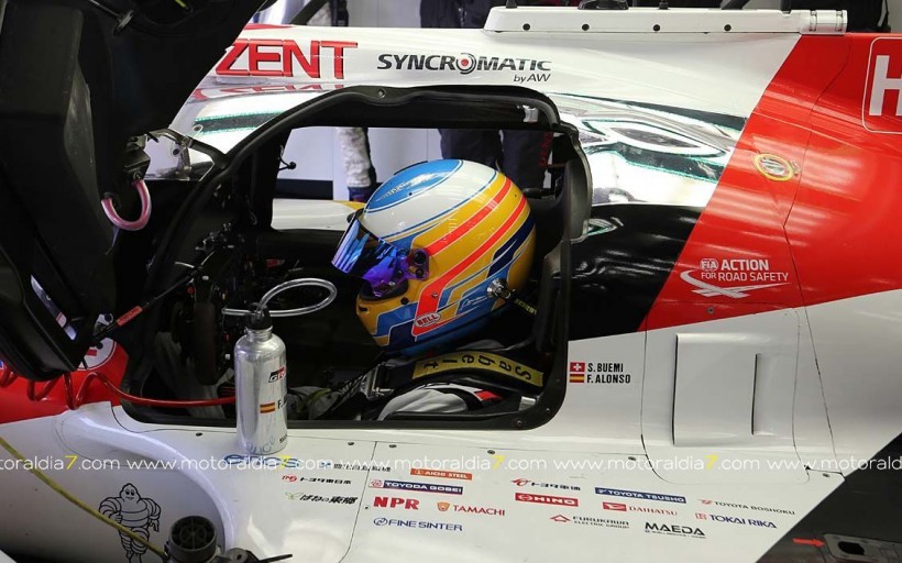 Fernando Alonso con TOYOTA en Le Mans y varias pruebas más
