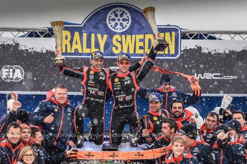 Neuville se apunta al título este año