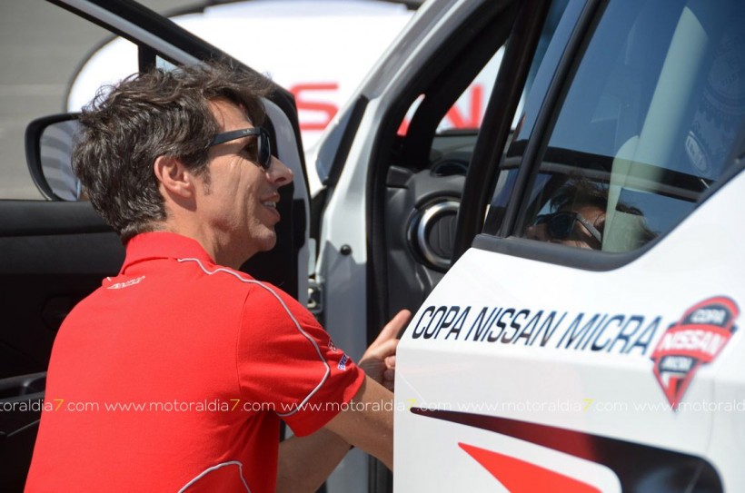 Primeras pruebas del Nissan Micra de la Copa