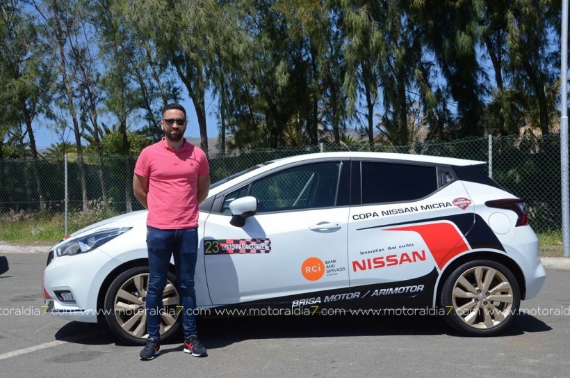 Primeras pruebas del Nissan Micra de la Copa