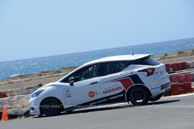 Primeras pruebas del Nissan Micra de la Copa