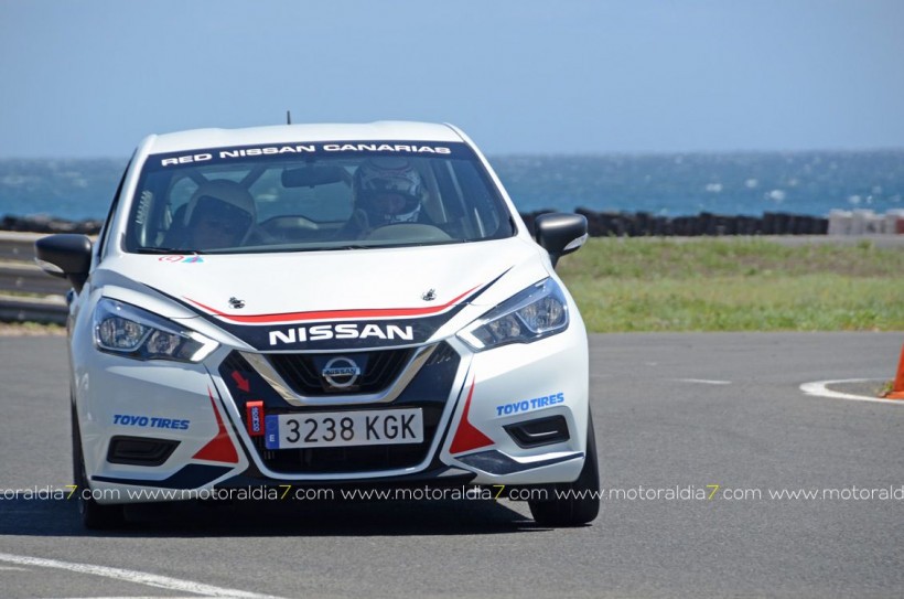 Primeras pruebas del Nissan Micra de la Copa