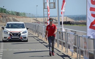 Primeras pruebas del Nissan Micra de la Copa
