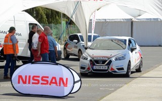 Primeras pruebas del Nissan Micra de la Copa