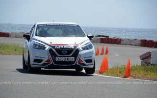 Primeras pruebas del Nissan Micra de la Copa