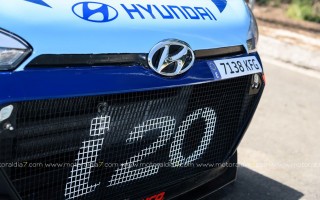 Toñi Ponce probó su Hyundai i20 R5