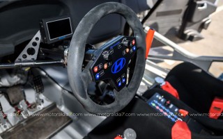 Toñi Ponce probó su Hyundai i20 R5