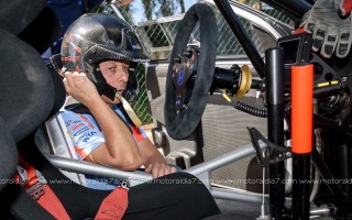Toñi Ponce probó su Hyundai i20 R5