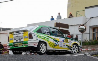 Victoria de Ponce y González, en un rally con final de infarto