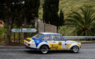 Victoria de Ponce y González, en un rally con final de infarto