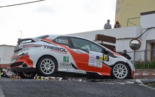 Victoria de Ponce y González, en un rally con final de infarto