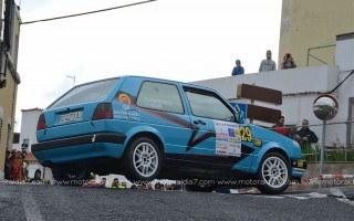 Victoria de Ponce y González, en un rally con final de infarto