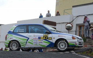 Victoria de Ponce y González, en un rally con final de infarto