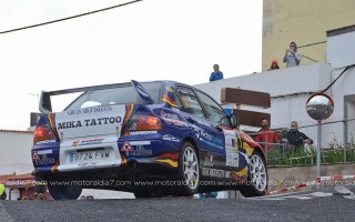 Victoria de Ponce y González, en un rally con final de infarto