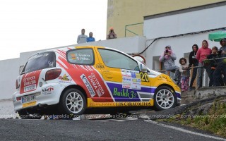 Victoria de Ponce y González, en un rally con final de infarto